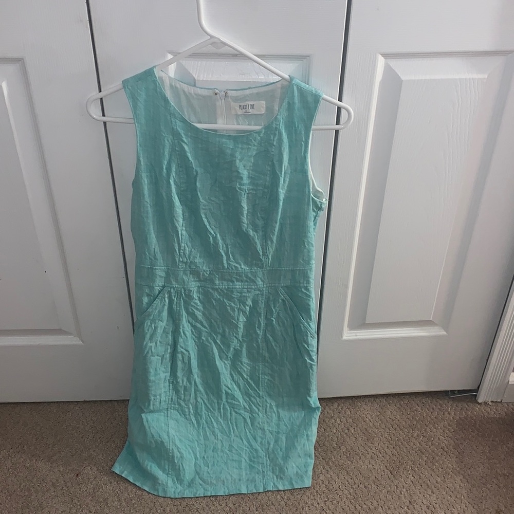 cute teal dress